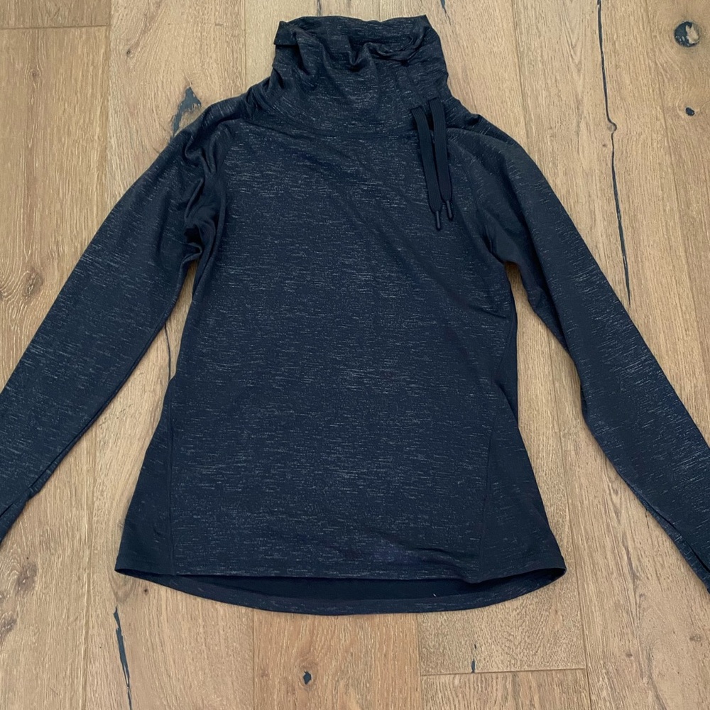 Layer 8 Charcoal Cowl Neck Sweater